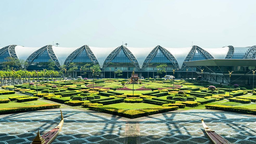 Suvarnabhumi Havalimanı dış görünüm