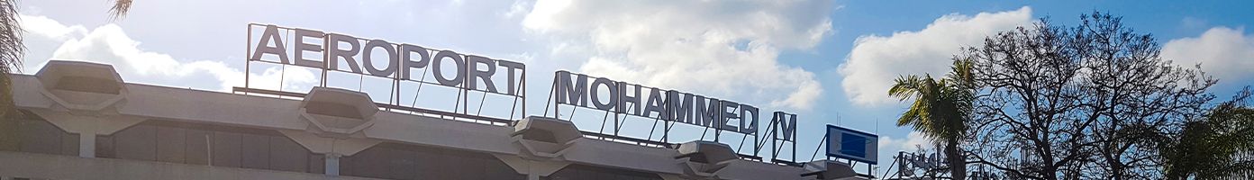Casablanca Havalimanı dış görünüm, Fas