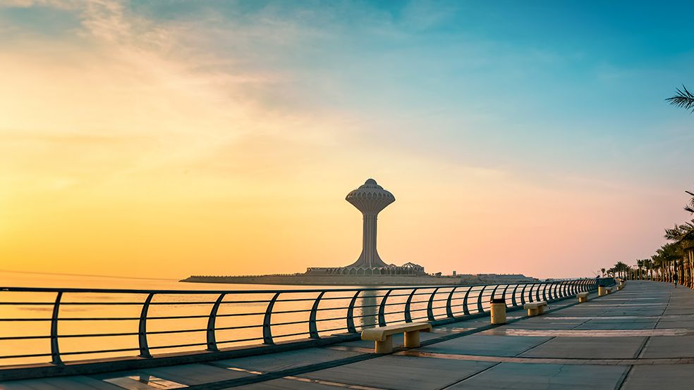 Dammam sahil manzarası