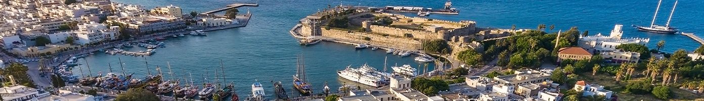 Kos şehir manzarası