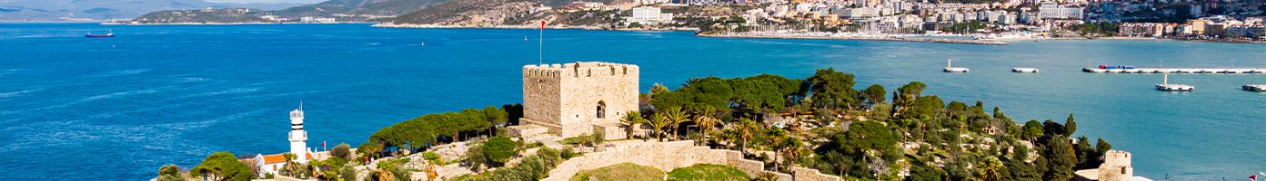 Kuşadası Kale manzarası