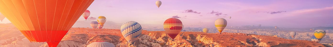 Nevşehir Peri Bacaları Balon manzarası