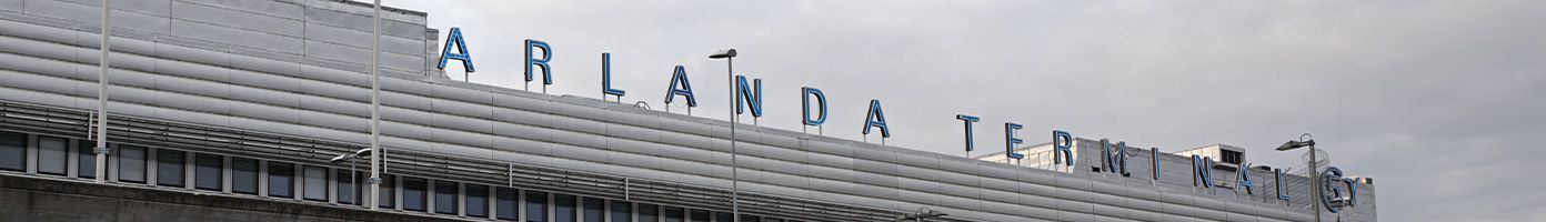 Stockholm Havalimanı dış görünüm, İsveç