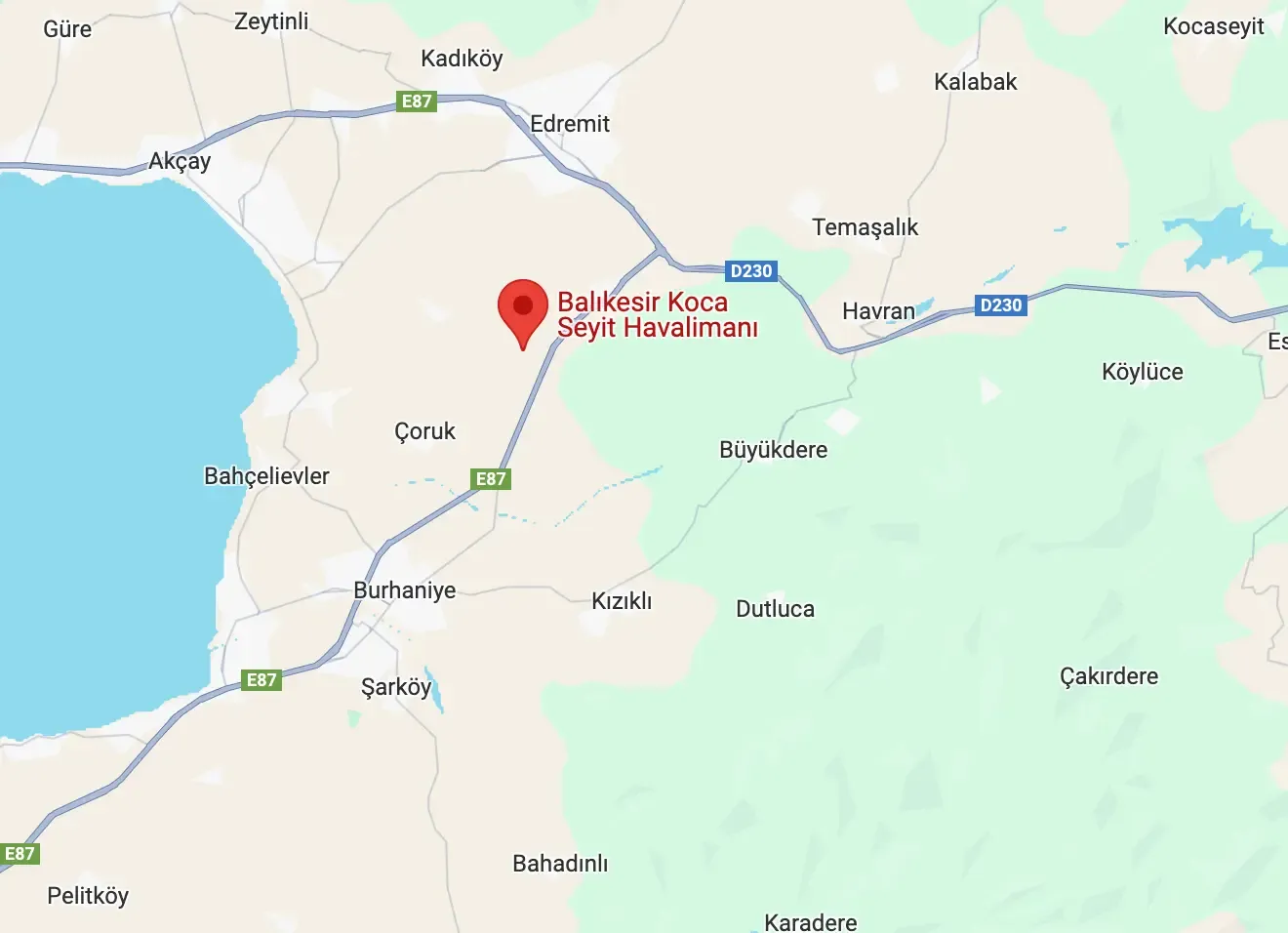 Balıkesir Koca Seyit Havalimanı