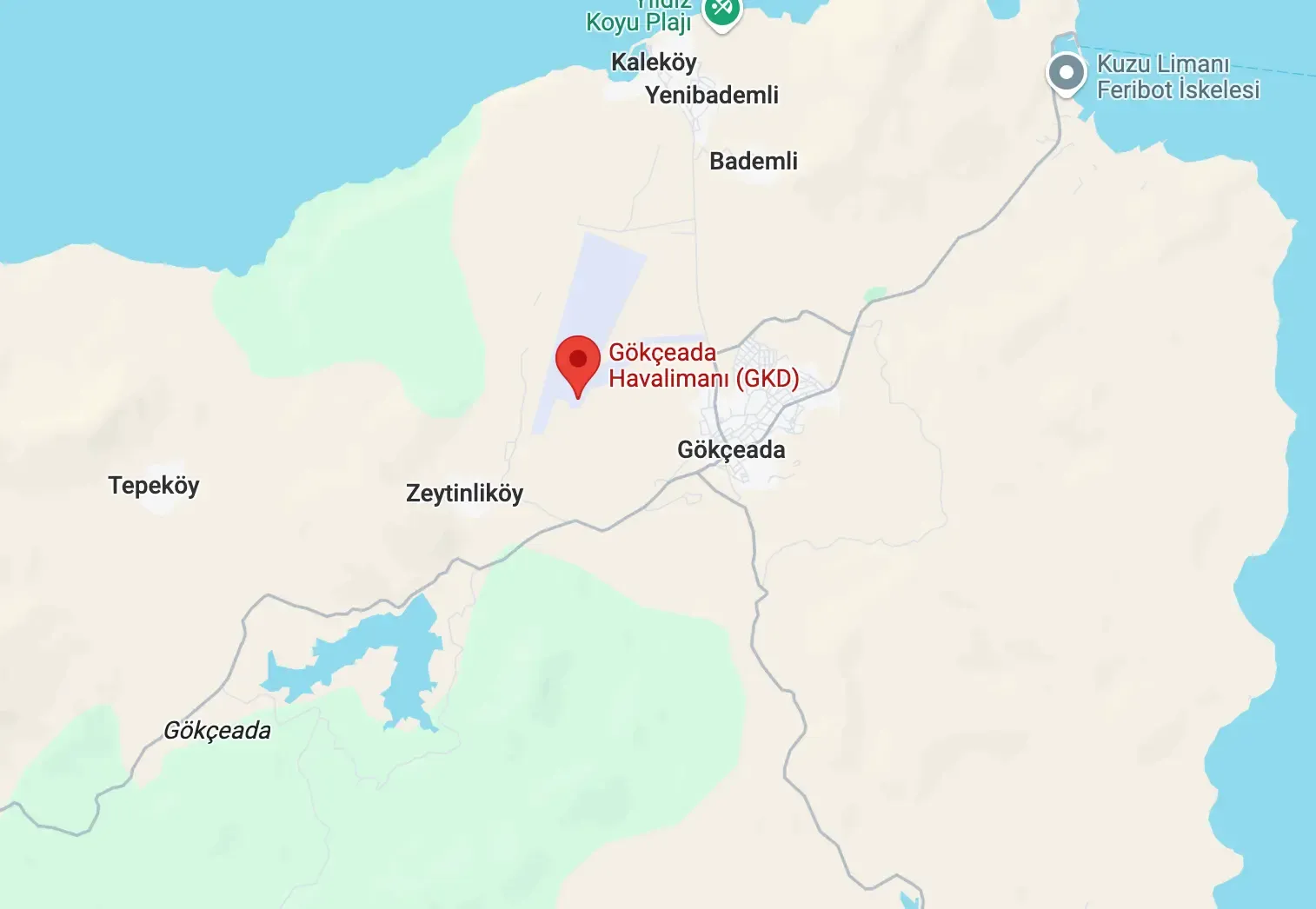 Çanakkale Gökçeada Havalimanı