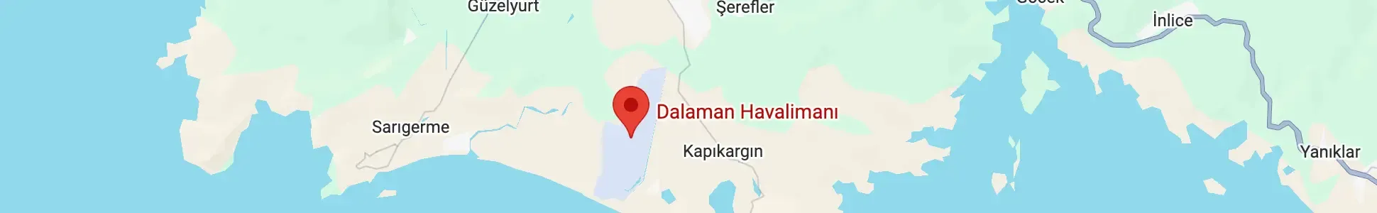dalaman havalimanı nerede