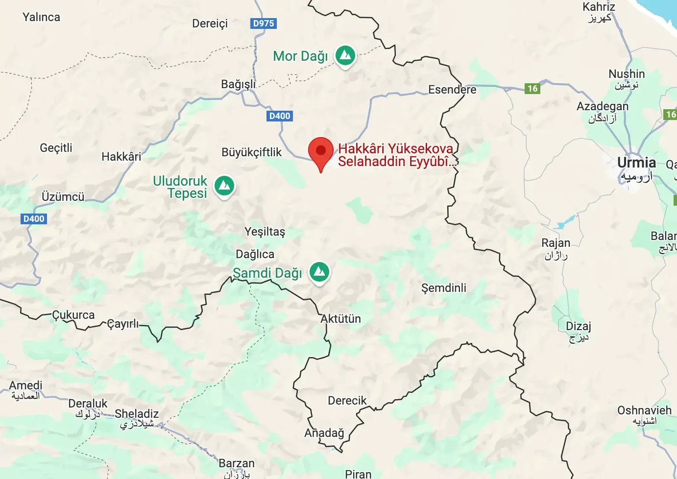 Hakkari Yüksekova Havalimanı