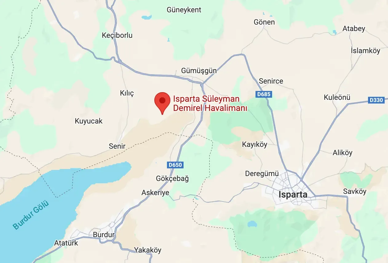 Isparta Süleyman Demirel Havalimanı