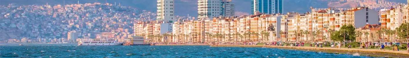 izmir şehir görünümü