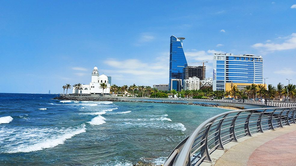 Cidde sahil manzarası