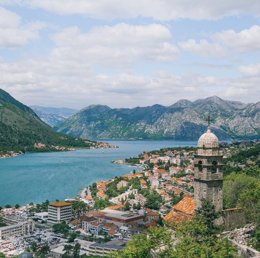 Karadağ manzarası