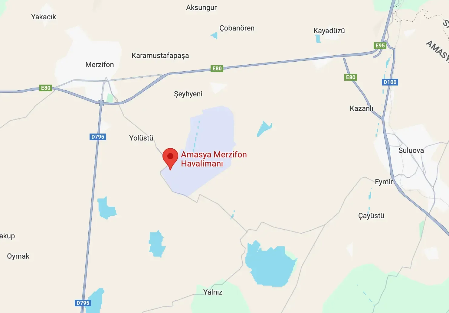 Amasya Merzifon Havalimanı