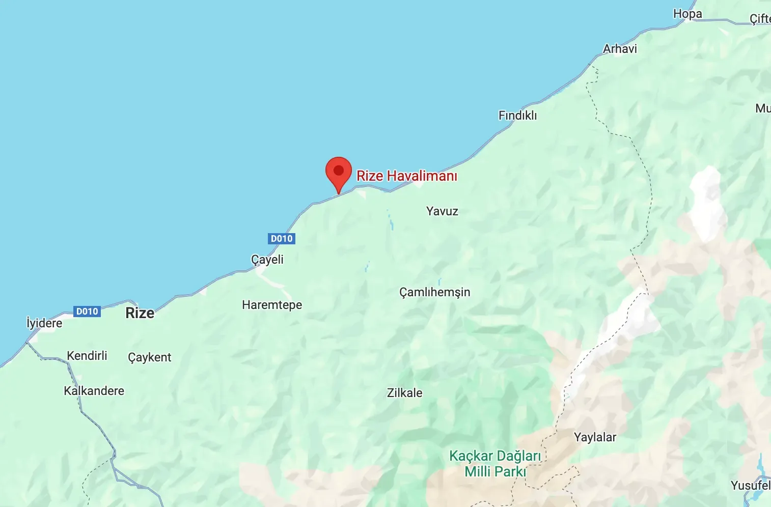 Rize Artvin Havalimanı