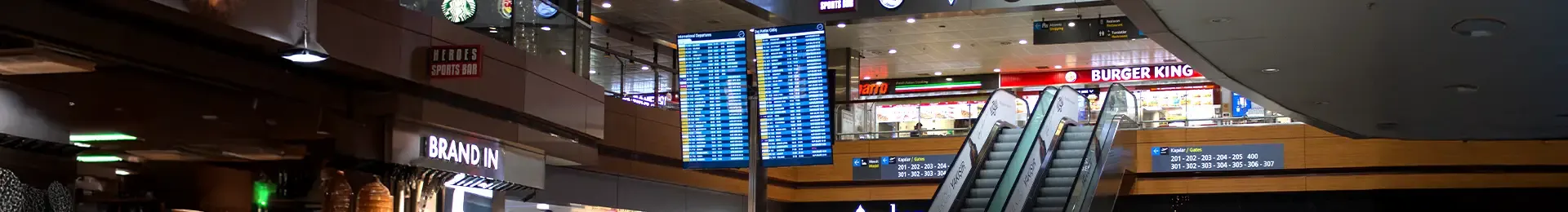 Sabiha Gökçen havalimanı uçuş bilgi ekranı