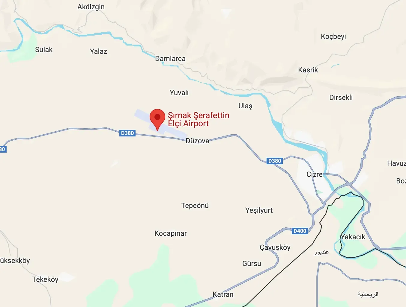 Şırnak Şerafettin Elçi Havalimanı