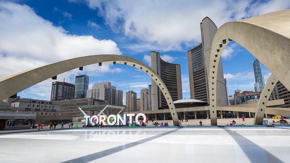 Toronto şehir manzarası