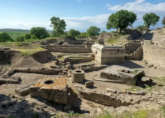 Truva Antik Kenti kalıntıları