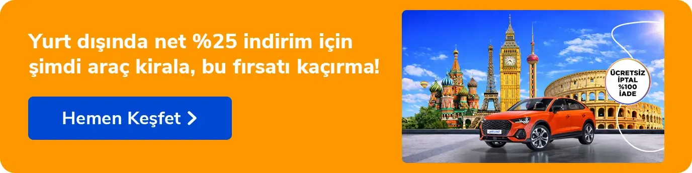 yurt dışı araç kiralama kampanyası