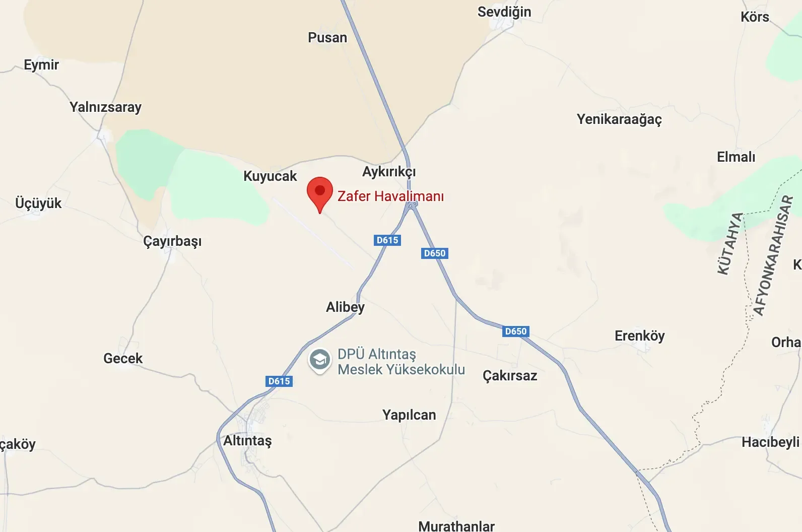 Kütahya Zafer Havalimanı